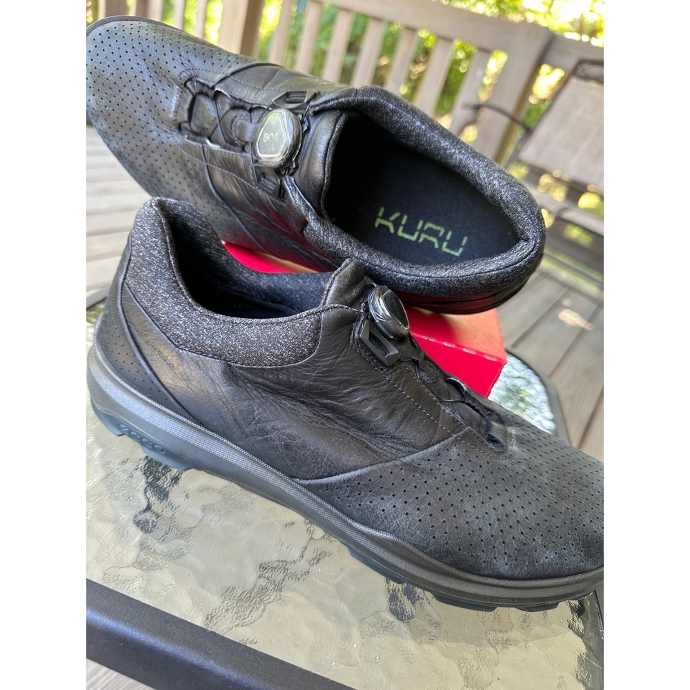 ECCO Biom BOA‎ Spikeless GORE-TEX Men's Golf Shoes Size 13 EW Black Leather
